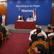 Visite d'Etat de l'Ex-Président Sarkozy au Niger (27-03-2009) 