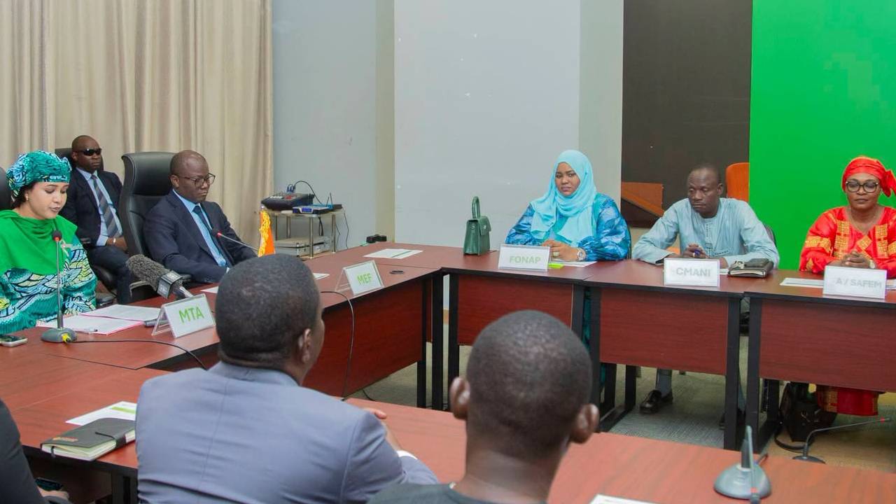 niger le fonap lagence safem et la cmani sunissent pour soutenir les artisans nigeriens