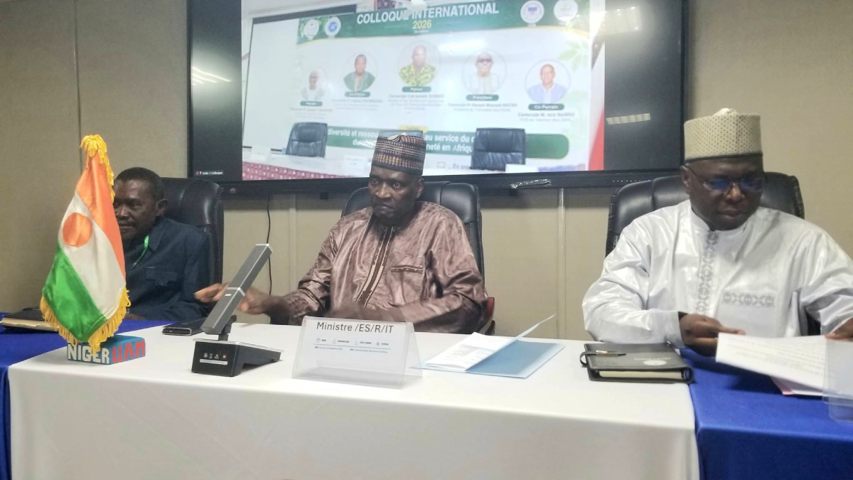 niger 3e colloque regional sur la biodiversite et la souverainete