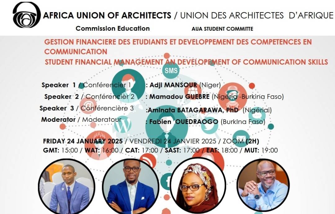 webinaire gestion financiere et communication pour etudiants en architecture