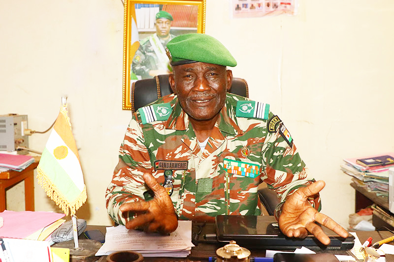 chef descadron amadou boubacar kader prefet du departement de boboye