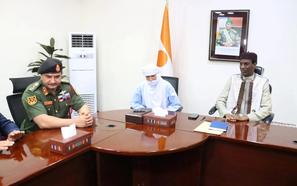 cooperation niger libye saddam haftar figure de lest libyen en visite officielle a niamey