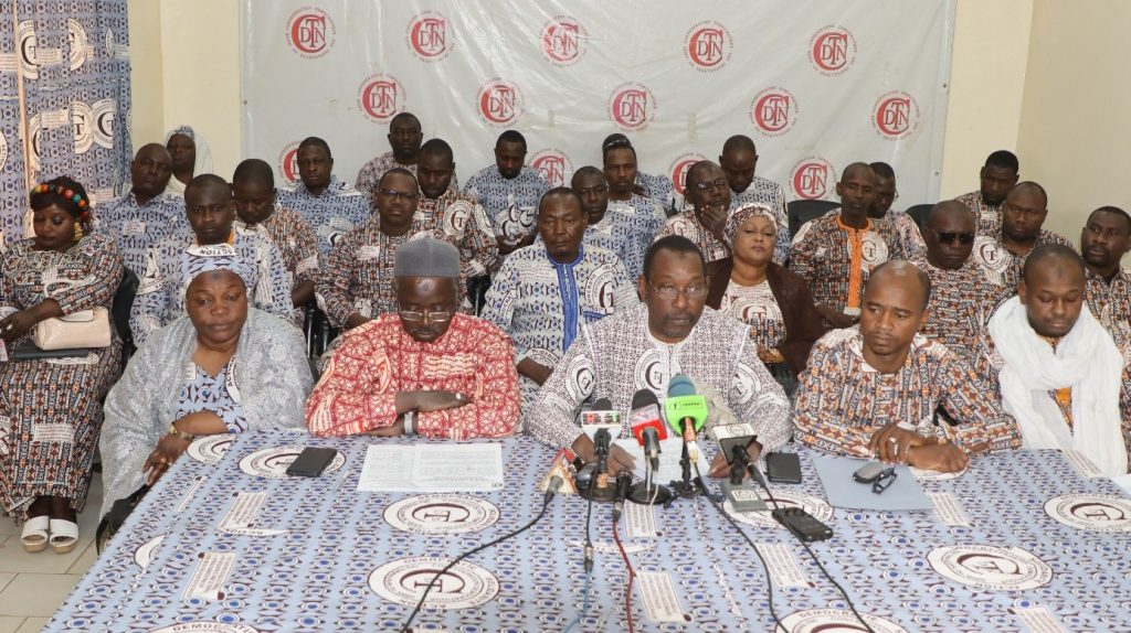bureau executif national de la confederation democratique des travailleurs du niger ben cdtn