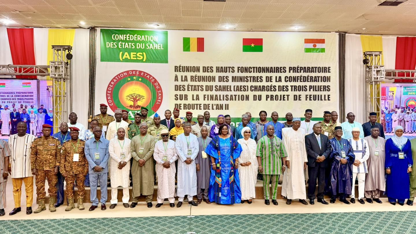 confederation aes le niger le mali et le burkina faso harmonisent lagenda confederal pour lan ii