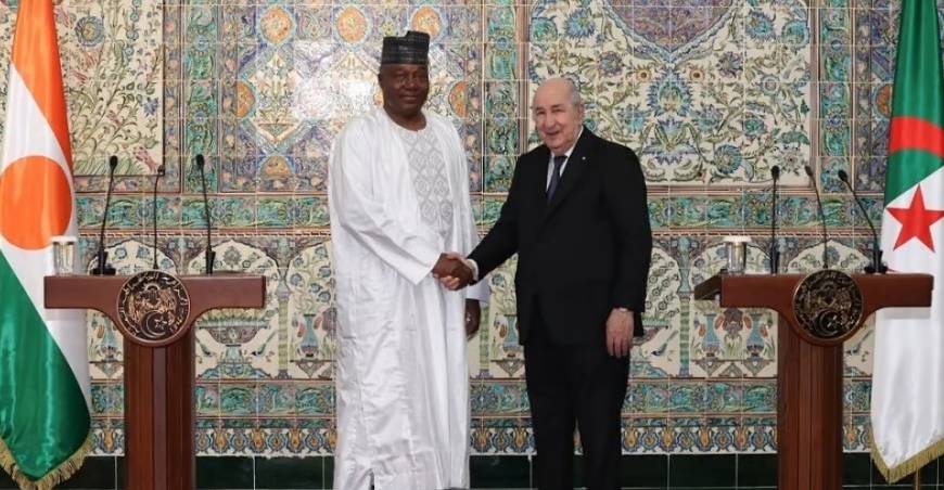 niger algerie les presidents abdourahamane tiani et abdelmadjid tebboune