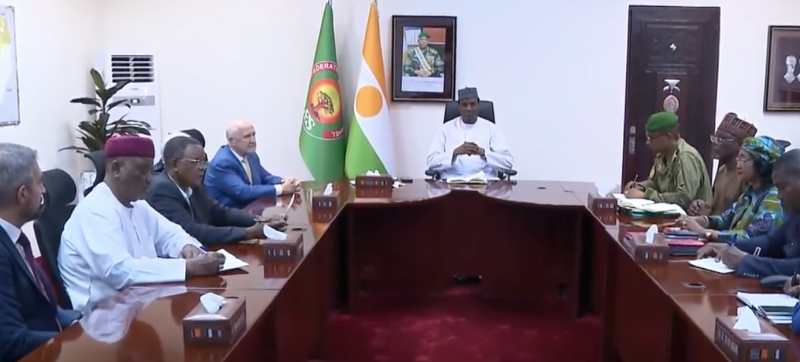 niger ali mahamane lamine zeine echange avec global atomic sur la mine duranium de dasa