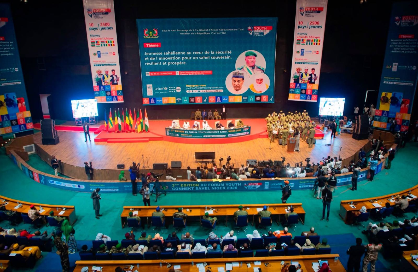 niger youth connekt sahel 2026 le premier ministre ali mahaman lamine zeine place la jeunesse au coeur de lavenir du sahel