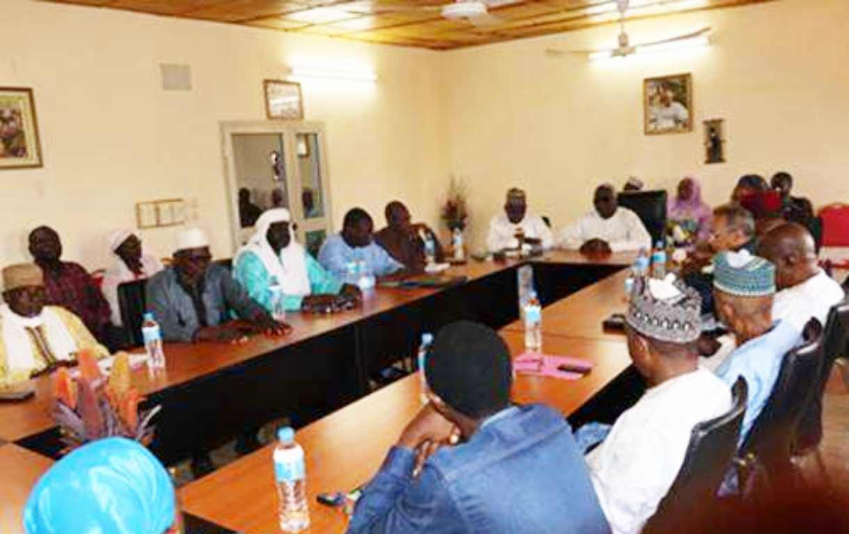 Reunion haut fonctionnaire de la Republique de Sahelie