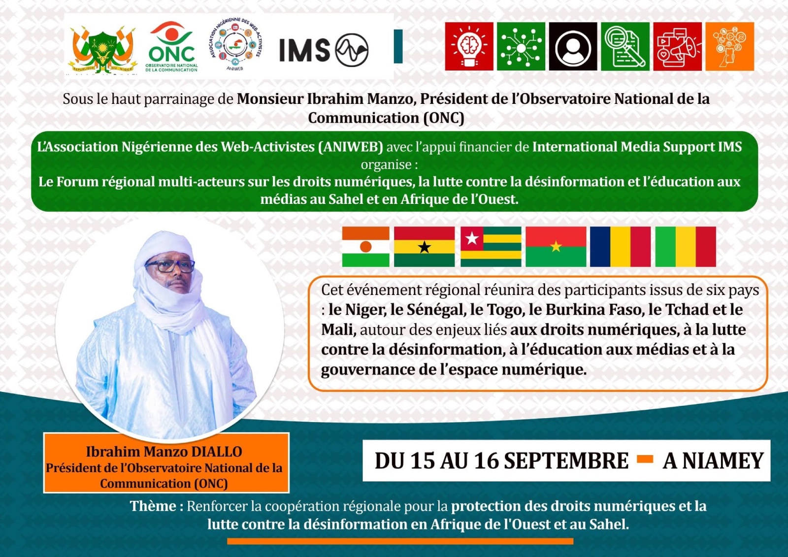 niger niamey accueille un forum regional sur les droits numeriques et la lutte contre la desinformation